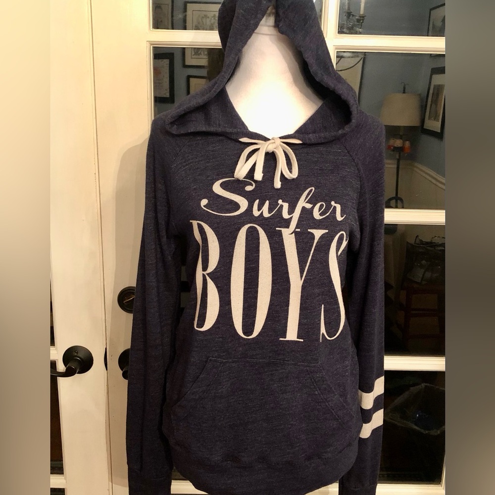 Anthropologie SUNDRY women’s hoodie with front envelope pocket. new cond. sz M